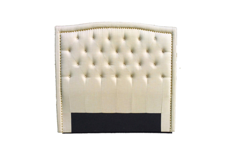 Juliet King Single Bedhead - Straw