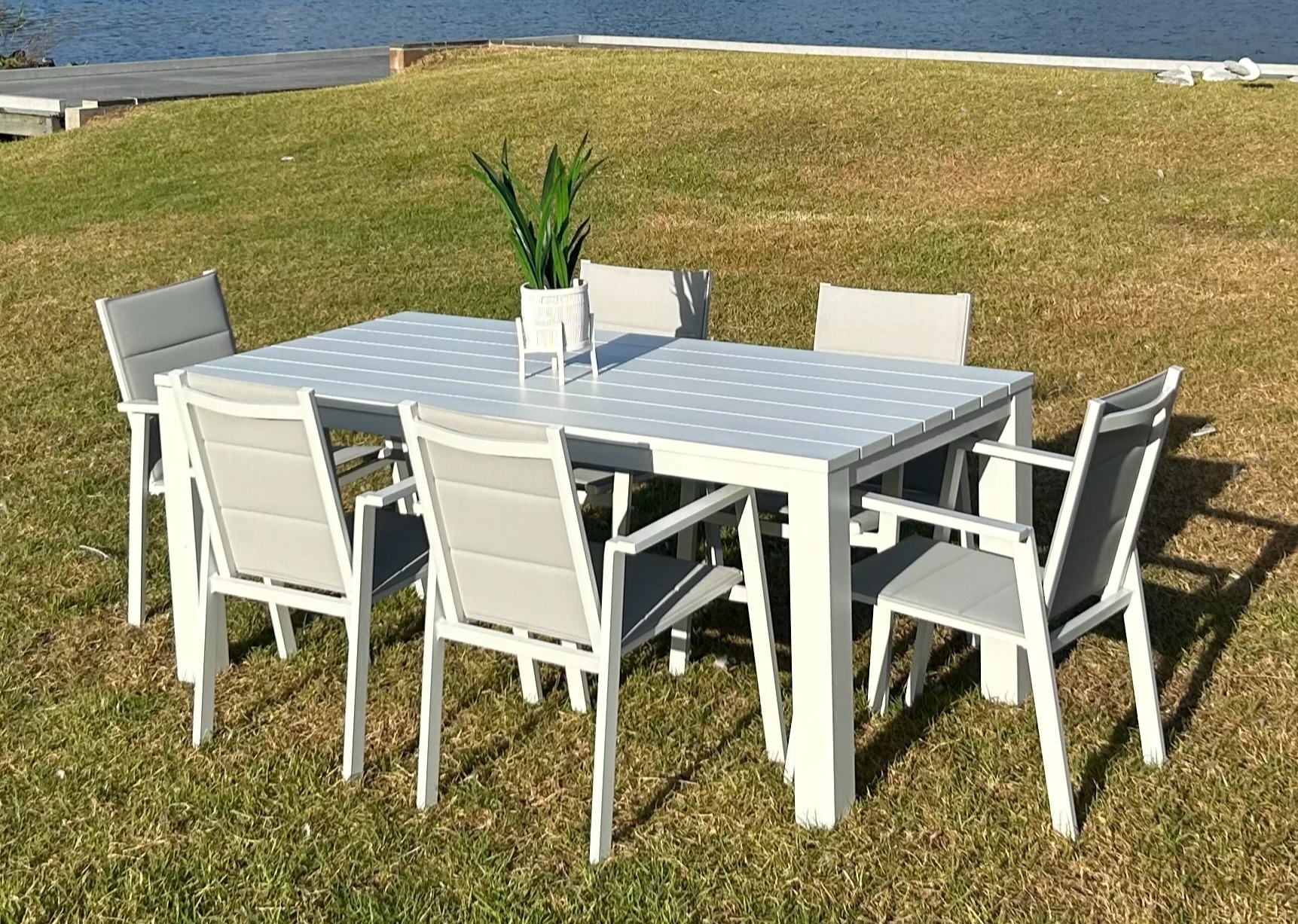 Portsea 7pce Dining Setting