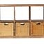 Hanna 10 Cube Mahogony Chest - Natural Wash